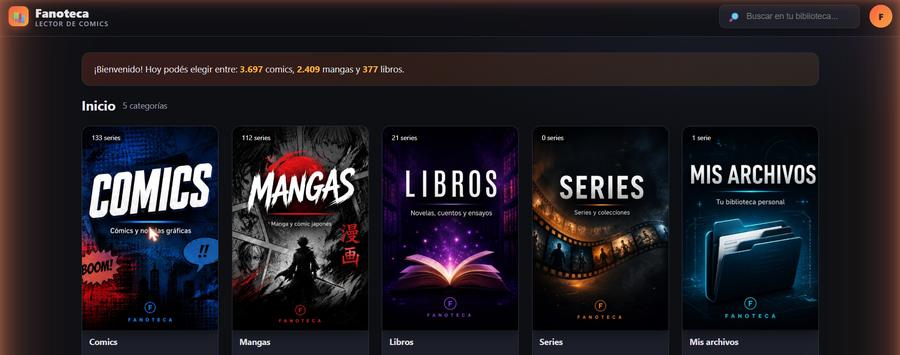 Fanoteca — Biblioteca